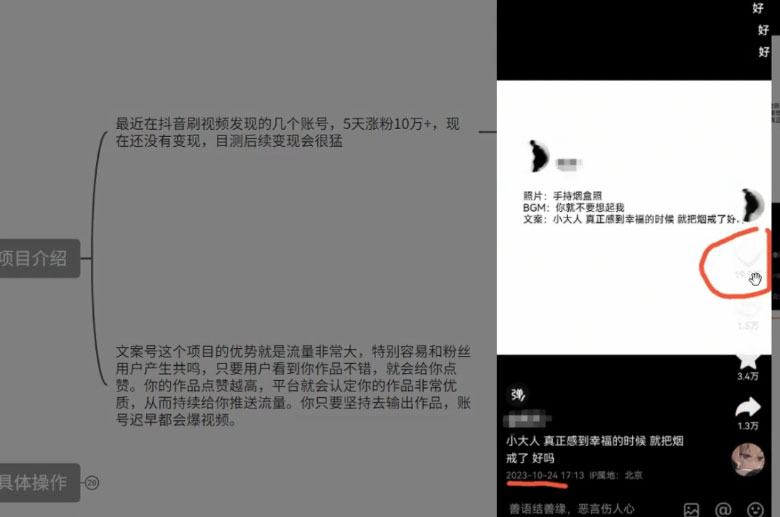 图片[2] - 最新抖音暴力文案号，五天涨粉 10w+，喂饭级拆解教学 - 创梦DreamCreation知识站