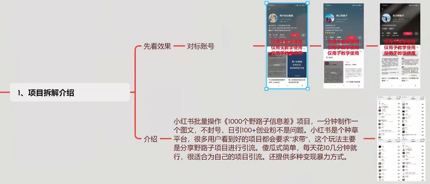 图片[2] - 小红书批量操作《 1000 个野路子信息差》玩法，日引 100+ 创业粉，一分钟一个图文 - 创梦DreamCreation知识站