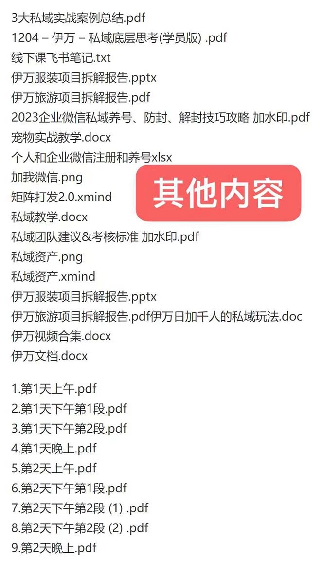 图片[2] - 私域收费课程笔记：线下课录音+飞书笔记和文档 PPT，私域必看！ - 创梦DreamCreation知识站