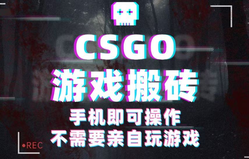 CSGO游戏挂机捡漏，单日扫货500+，年底小高峰上车可吃肉，手机即可操作兼职副业 - 创梦DreamCreation知识站